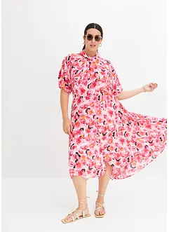 Kleid mit Drappierung, bonprix