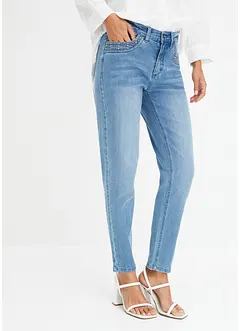 Skinny-Jeans mit Nieten-Applikation, bonprix