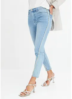 Jeans mit Strass-Applikation, bonprix