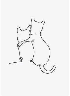 Figurines chats, bonprix