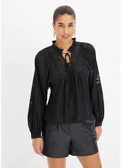 Bluse mit voluminösen Ärmeln, bonprix