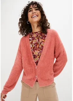 Strickjacke mit Schmuckknöpfen, bonprix