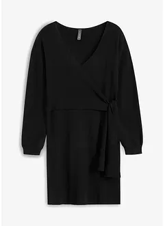 Strickkleid in Wickeloptik, bonprix