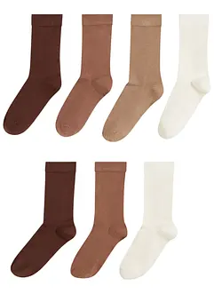 Socken mit Viskose (7er Pack), bonprix