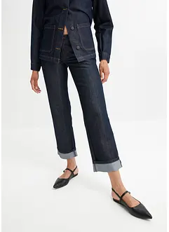 Straight-Jeans, Low Waist, rinse wash, bonprix