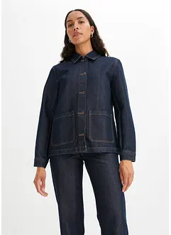 Veste en jean loose, rinse wash, bonprix