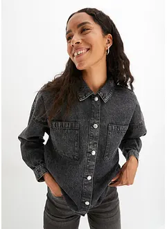 Oversized Jeans-Overshirt, bonprix