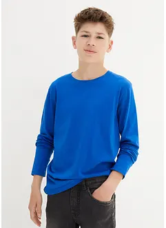 Langarmshirt mit Bio Baumwolle (3er-Pack), bonprix