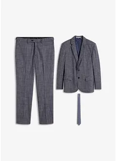 Costume Regular Fit (ens. 3 pces) avec une veste, un pantalon, une cravate, bonprix