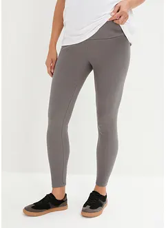 Ripp-Umstands-Leggings mit Bio-Baumwolle, bonprix