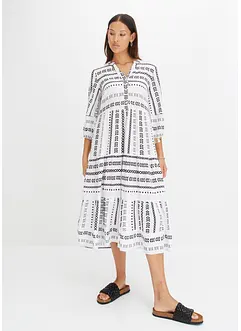 Midikleid aus softer Viskose, bonprix