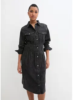 Robe en jean extensible, bonprix