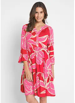 Tunika-Kleid aus fließender Viskose, bonprix