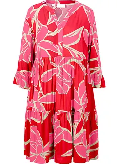 Tunika-Kleid aus fließender Viskose, bonprix