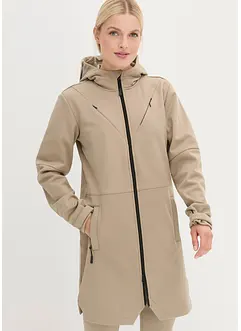 Super Stretch Softshell-Parka, winddicht, bonprix