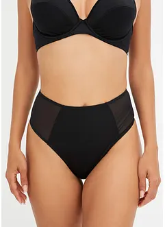 String taille haute avec empiècements en mesh, bonprix