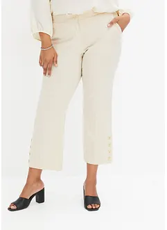 Pantalon pro avec boutons décoratifs, bonprix