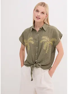 Bluse mit Stickerei, bonprix