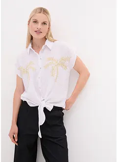 Blouse à broderie, bonprix