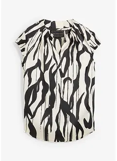 Satin Blusentop, bonprix