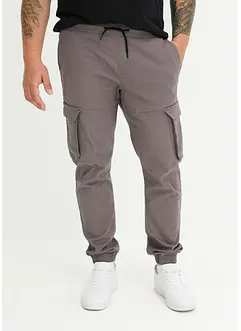 Pantalon cargo Regular Fit extensible, Straight, bonprix