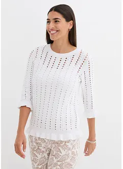 Pull ajouré, bonprix