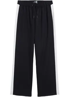 Hose mit Bequembund, Wide Leg, bonprix