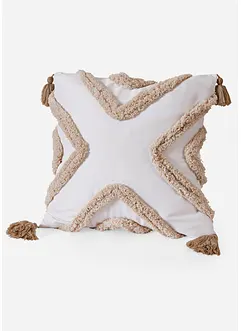 Housse de coussin à effet en relief, bonprix