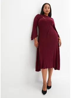 Robe midi volantée, bonprix