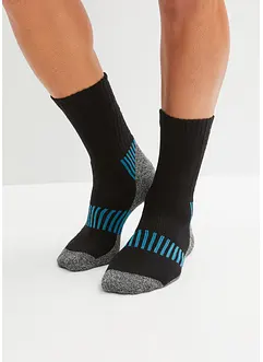 Lot de 5 paires de chaussettes de sport chaudes avec intérieur éponge, bonprix