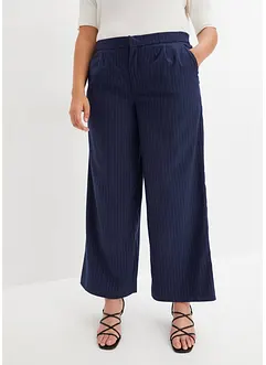 Pantalon large à fines rayures, bonprix