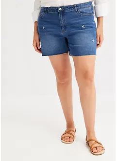 Jeans-Shorts mit Stickerei, BODYFLIRT