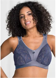 Lot de 2 soutiens-gorge grand maintien sans armatures, bonprix