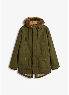 Parka à capuche en fausse fourrure, bonprix