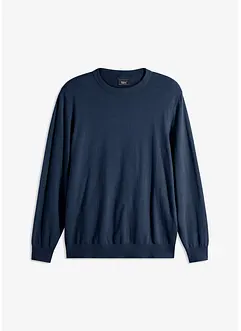 Pull en fine maille de coton majoritaire, bonprix