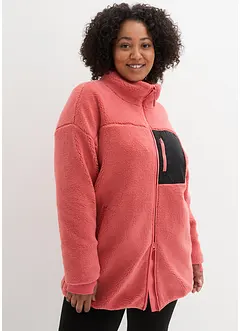 Teddy-Fleece Jacke, bonprix