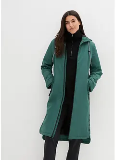 Manteau de pluie rembourré longueur midi, imperméable, bonprix