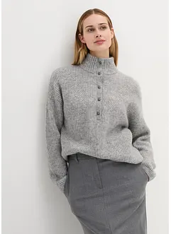 Oversize-Wollpullover mit Alpaka, bonprix