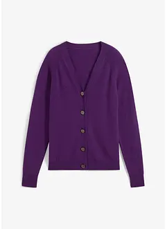 Cashmerestrickjacke mit Good Cashmere Standard®-Anteil, bonprix