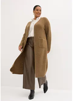 Manteau en maille avec de l'alpaga, bonprix