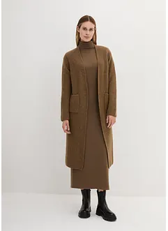 Manteau en maille avec de l'alpaga, bonprix