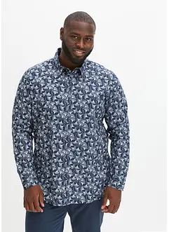 Chemise manches longues à motif, bonprix