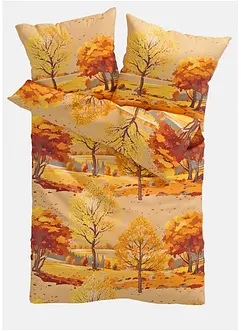 Bettwäsche mit Herbstlandschaft, bonprix