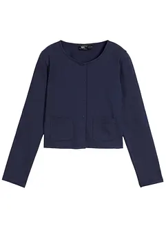 Mädchen Jerseyjacke mit Bio Bauwolle, bonprix