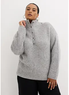 Oversize-Wollpullover mit Alpaka, bonprix