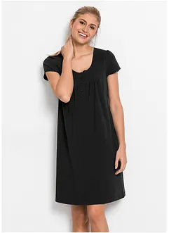 Chemise de nuit d’allaitement coton et dentelle, bonprix