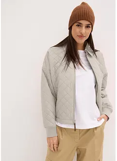 Stepp-Blousonjacke mit Cord-Kragen, bonprix