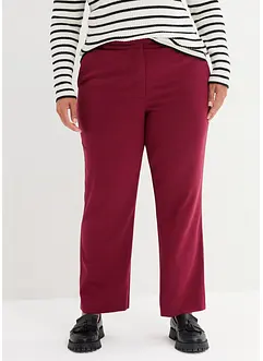 Pantalon droit 7/8 à taille haute élastiquée, bonprix