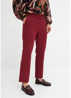 Pantalon droit 7/8 à taille haute élastiquée, bonprix