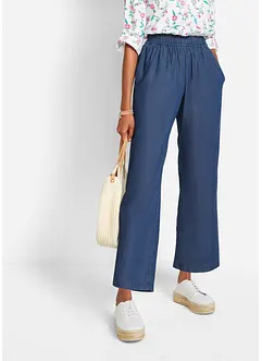 Jean à enfiler léger avec taille confortable, coupe large, bonprix